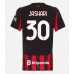 AC Milan Ardon Jashari #30 Hjemmedrakt Dame 2025-26 Korte ermer
